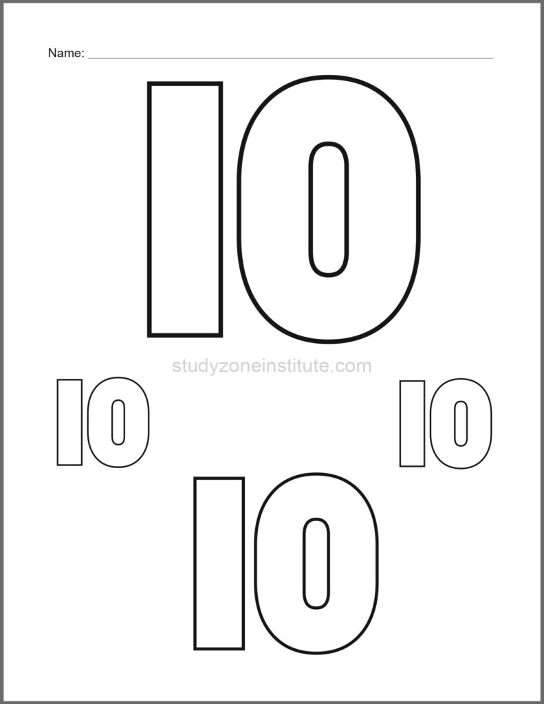 10 Learn numbers