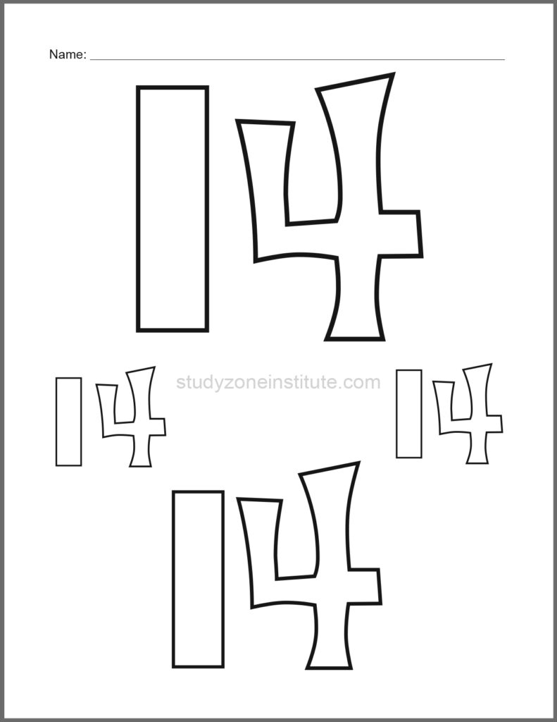 14 Learn numbers