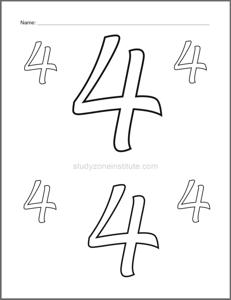 4 Learn numbers