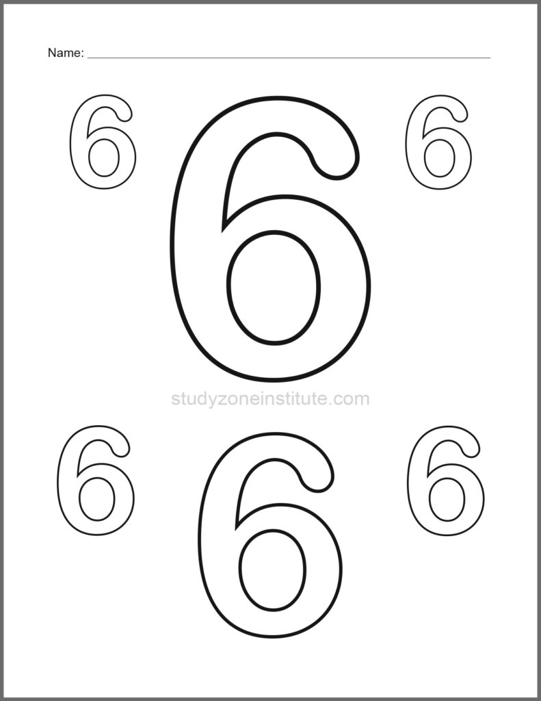 6 Learn numbers