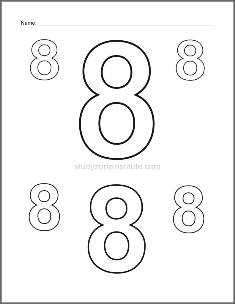8 Learn numbers