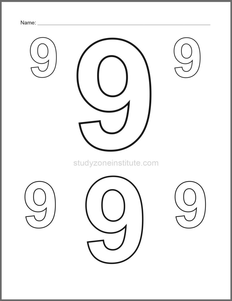 9 Learn numbers