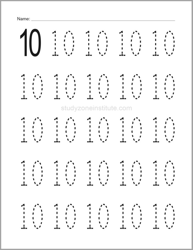 Trace numbers