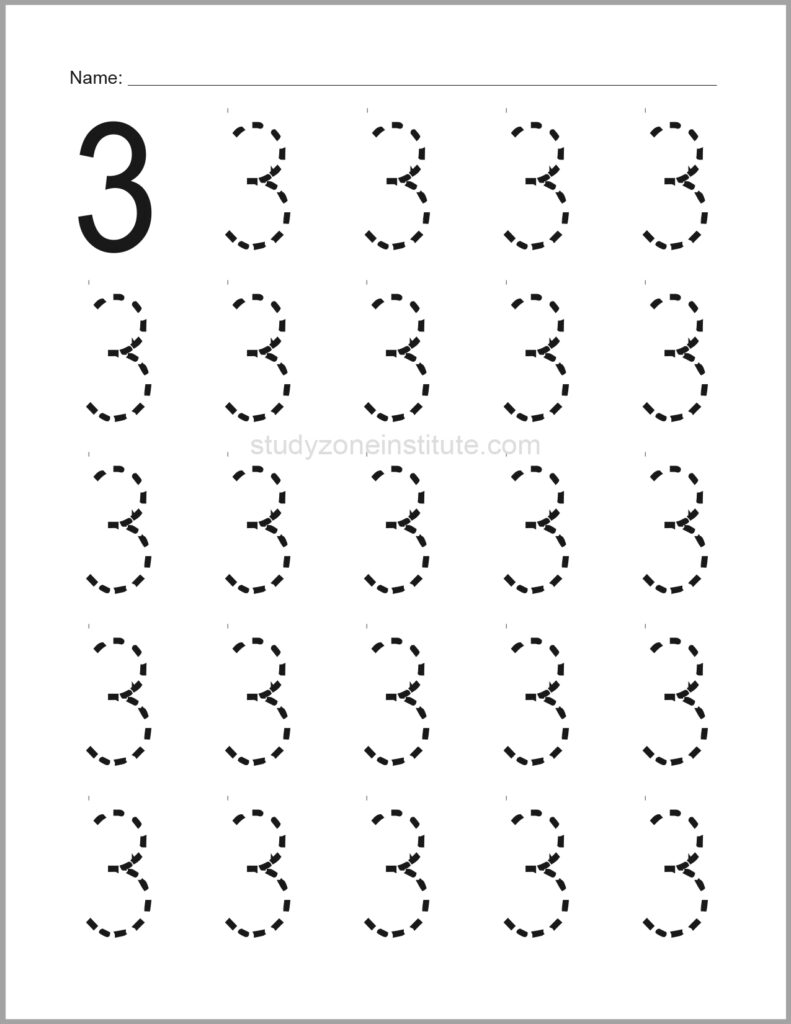 Trace numbers