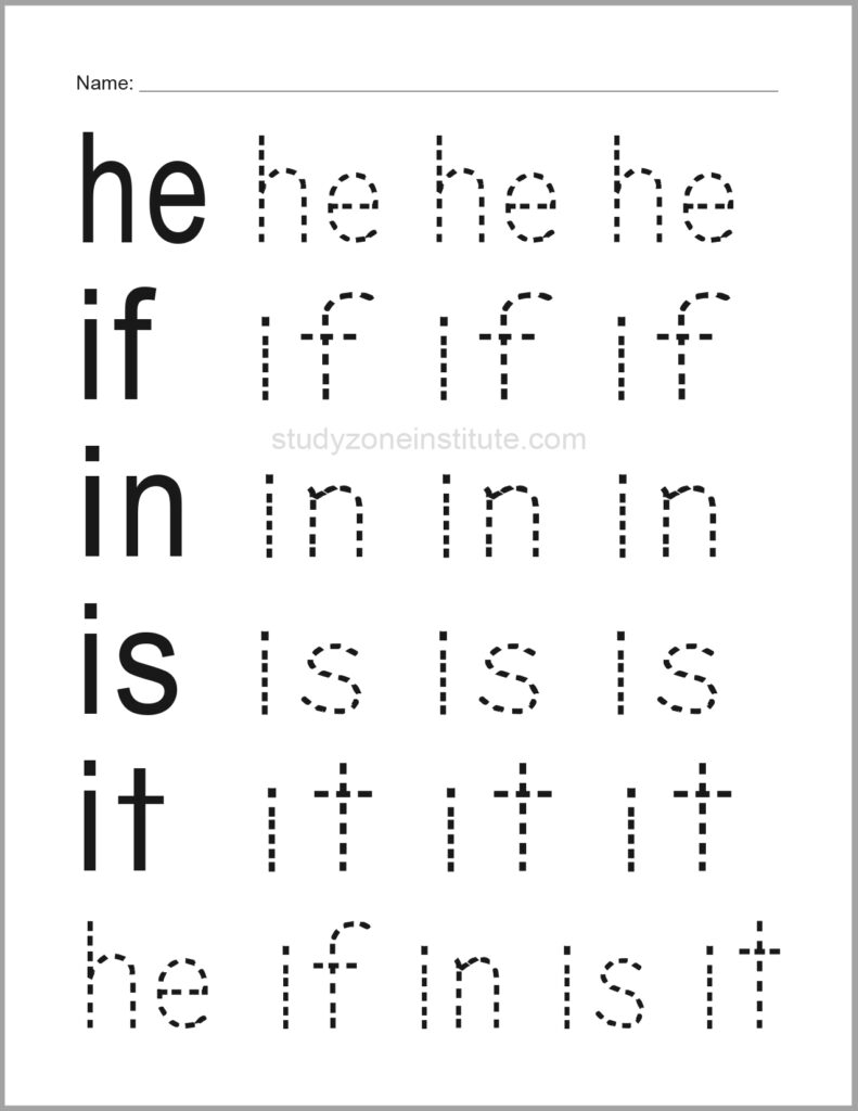 Two letter words