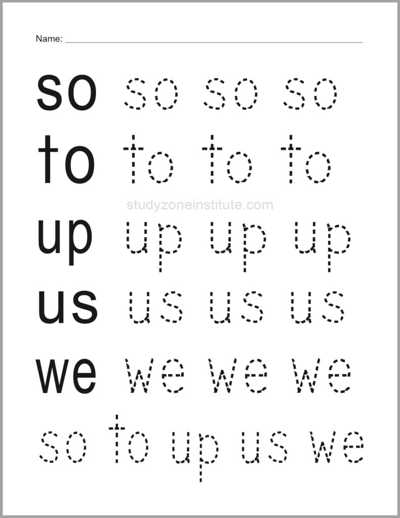 Two letter words