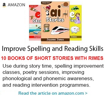 Improve Spelling and Reading Skills (10 books)