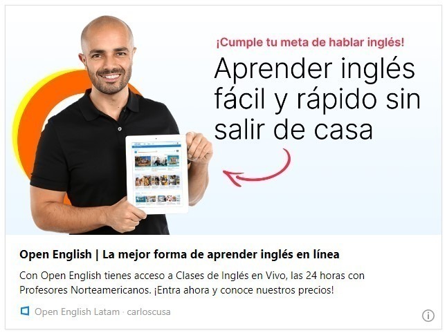 Open  English