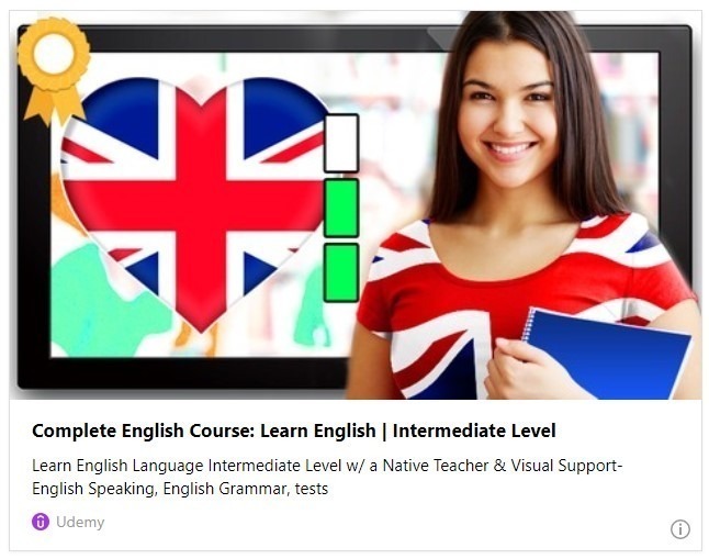 Complete English Course: Learn English | Intermediate Level