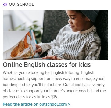 Online English classes for kids