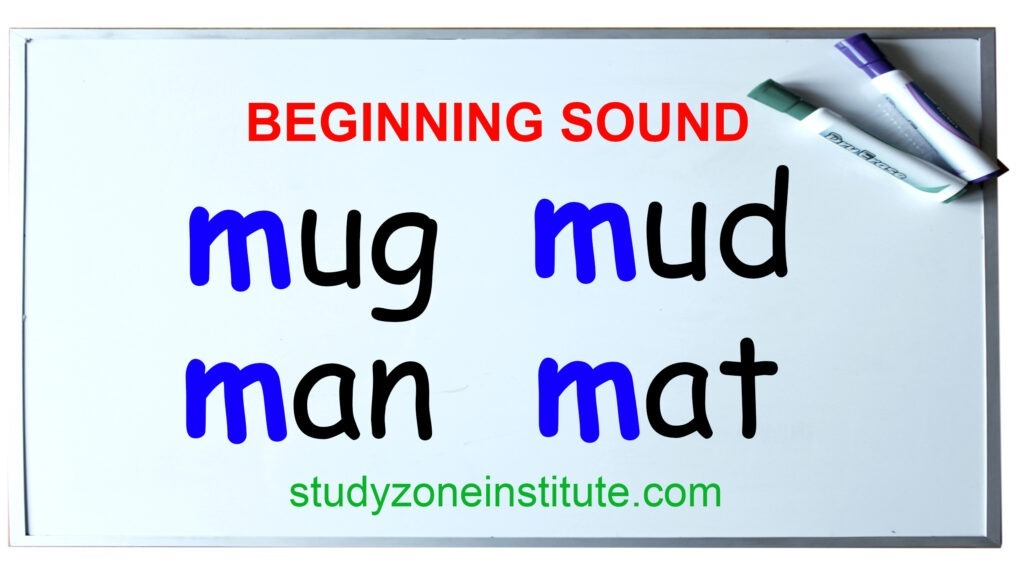 Beginning sound m