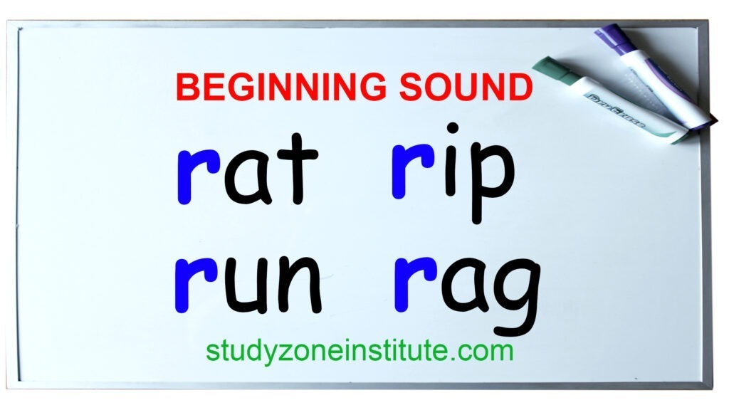 Beginning sound r