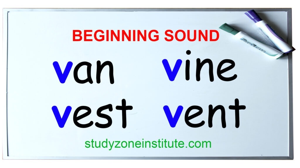 Beginning sound v