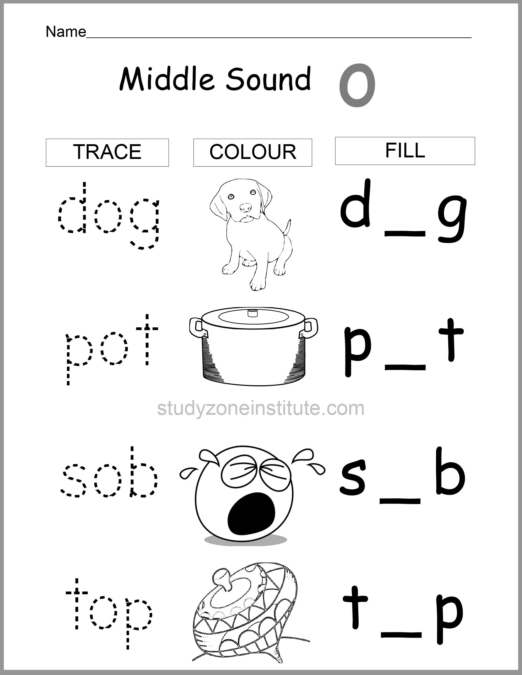 Middle sound o