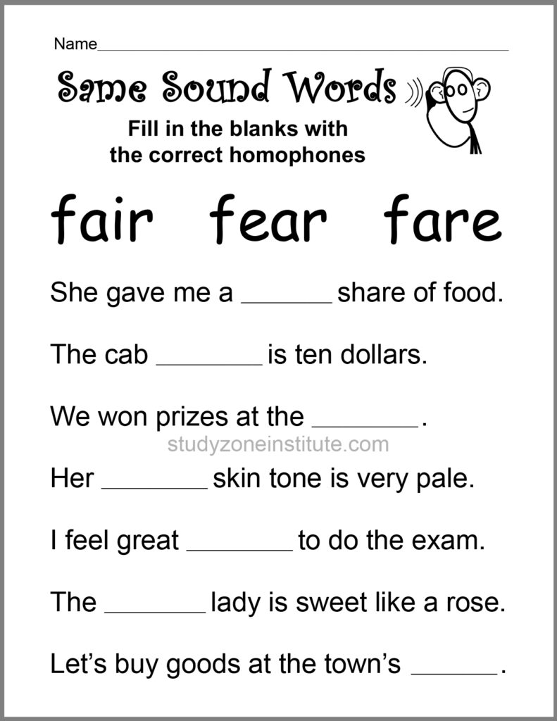 Fair Fear Fare