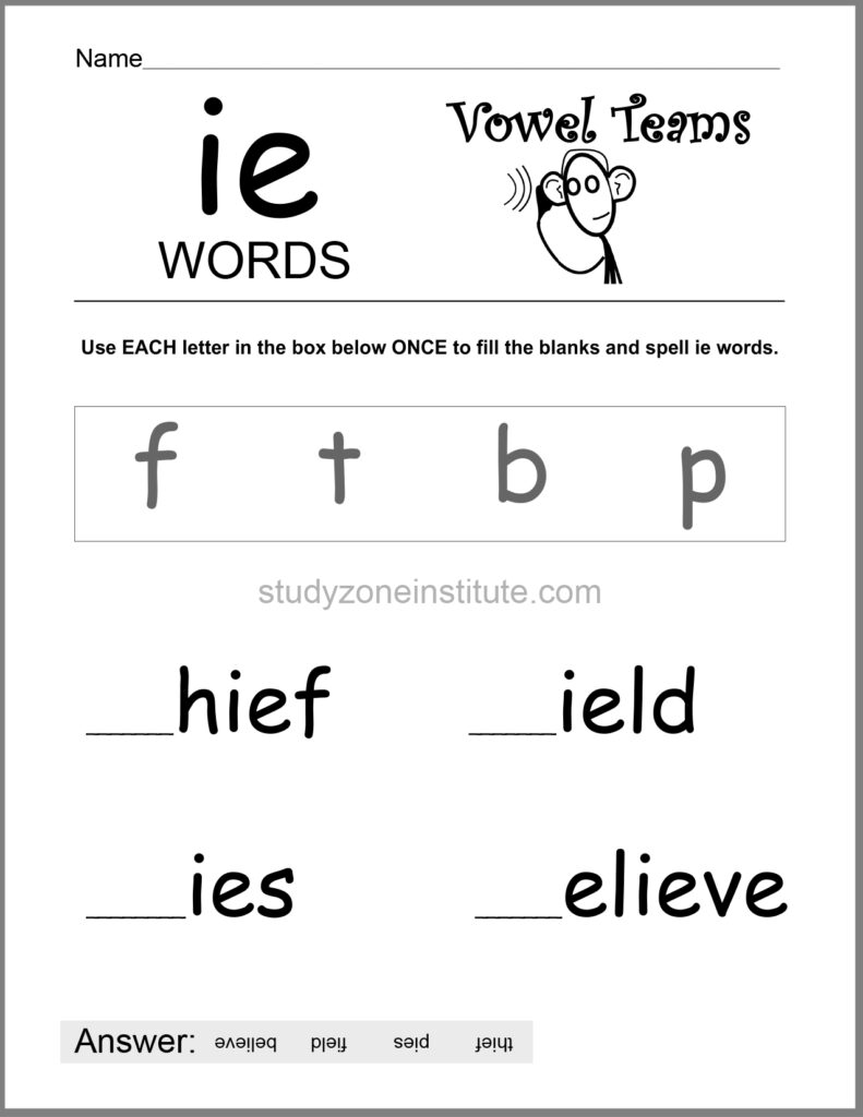 ie words