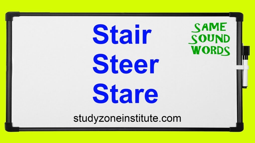 Stair Steer Stare