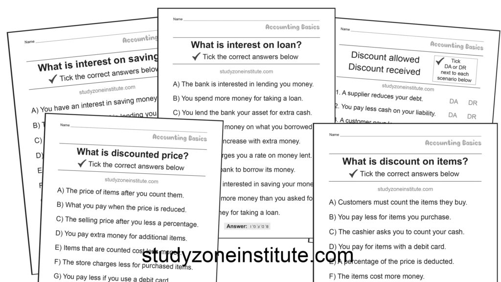 Interest and Discounts