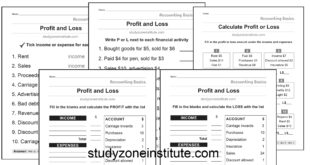 Profit and Loss 5 Worksheets
