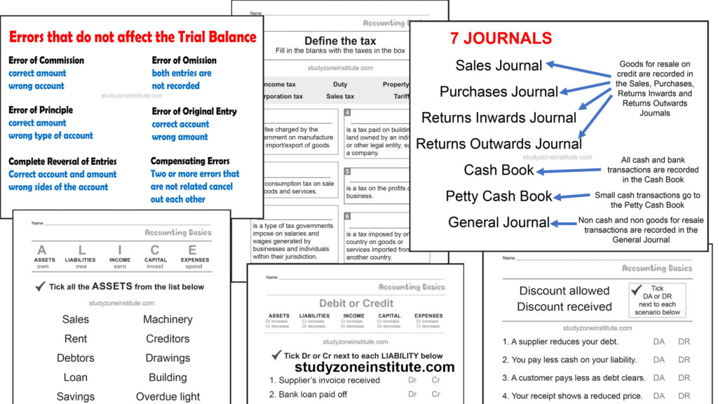 Accounting principles
