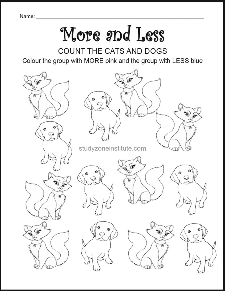 More and less