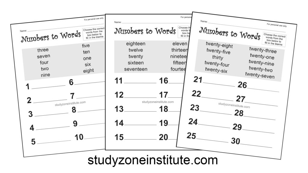 Numbers to Words
