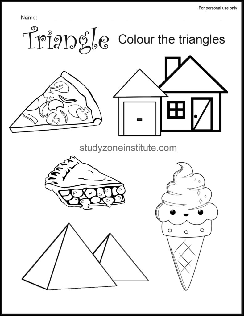 Triangle Things_Worksheets