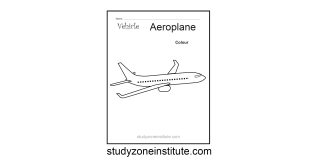 Aeroplane Vehicle worksheet