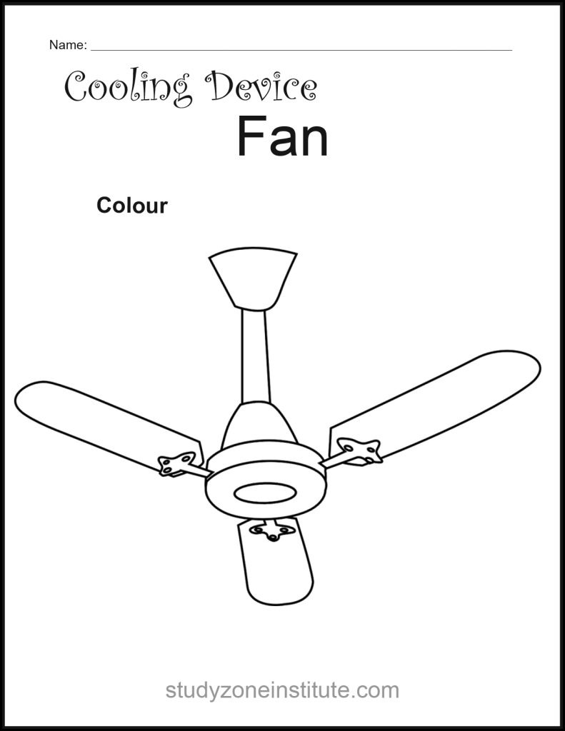 Fan Cooling Device Worksheet