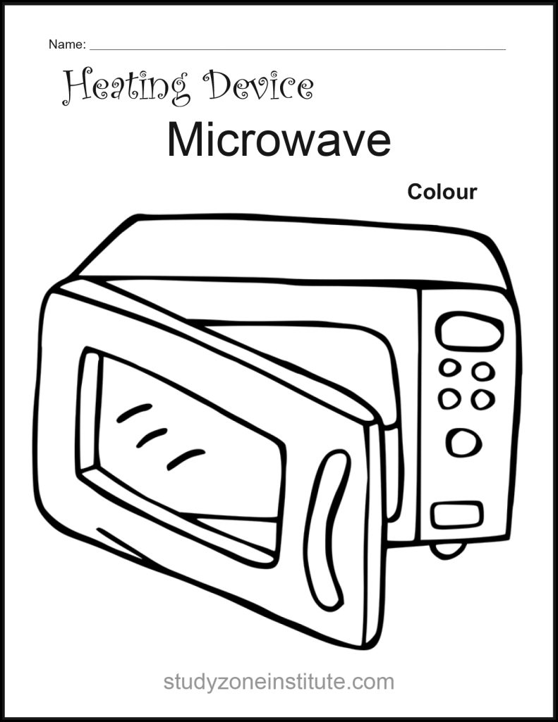 Microwave Heating Device Worksheet