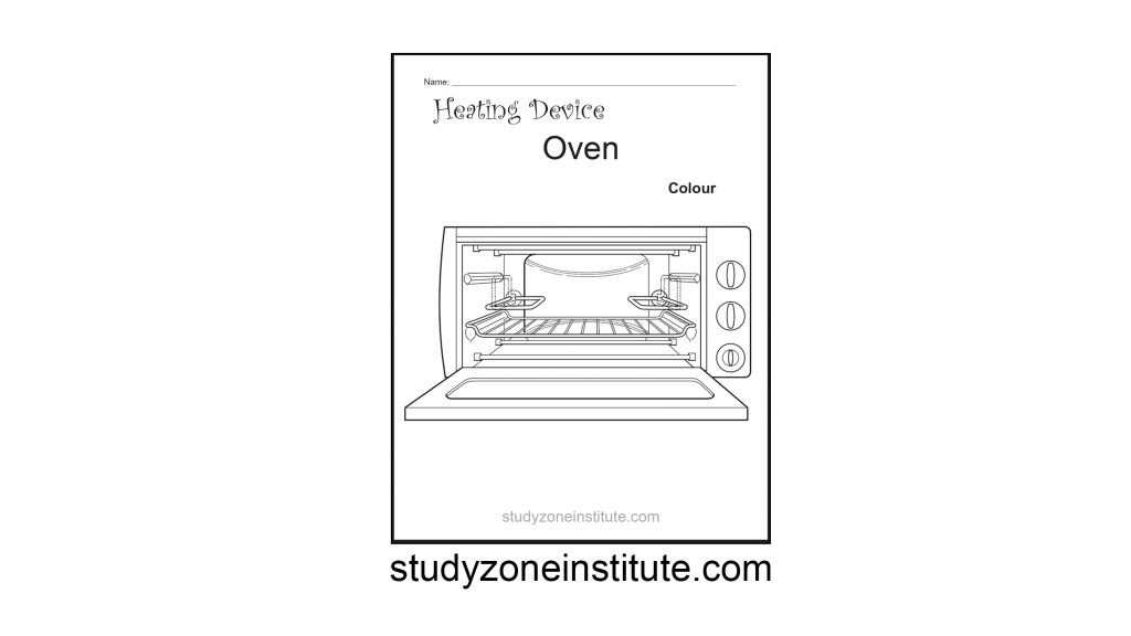 Oven Heating Device Worksheet