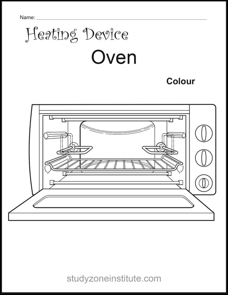 Oven Heating Device Worksheet