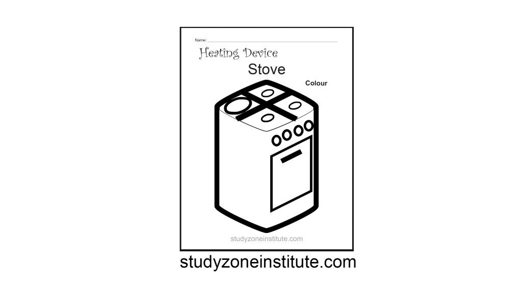 Stove Heating Device Worksheet