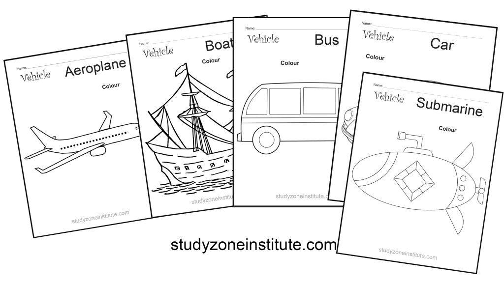 Vehicle worksheets