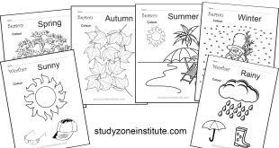 Weather and seasons worksheets