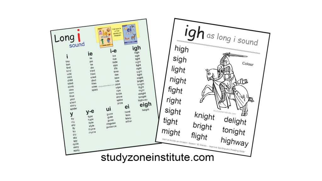 Download free IGH Long I word list.