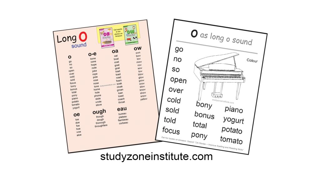 Download 'O Long O' word list