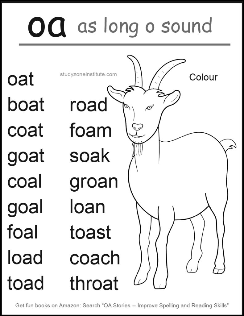 Download 'OA Long O' word list