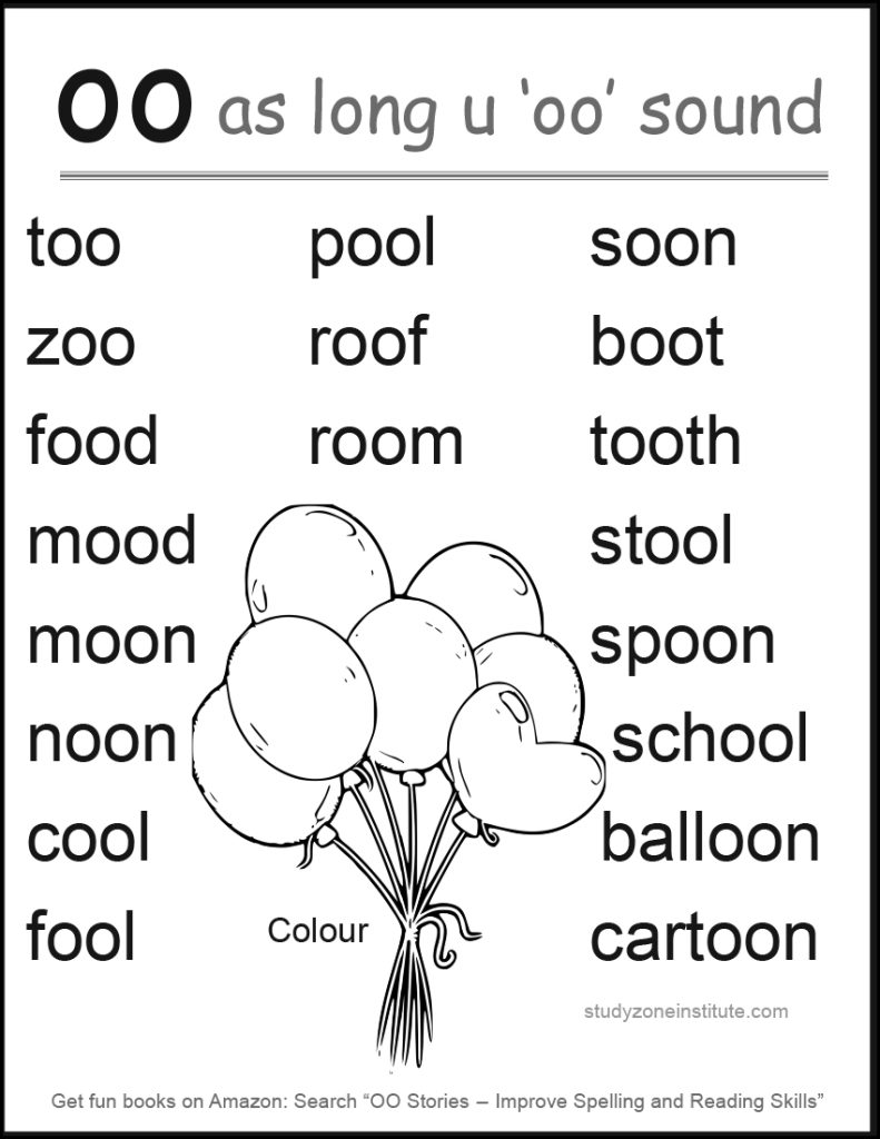 Download 'OO Long U' word list