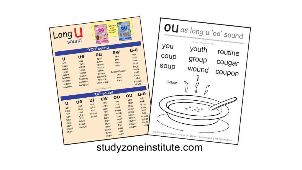 Download 'OU Long U' word list