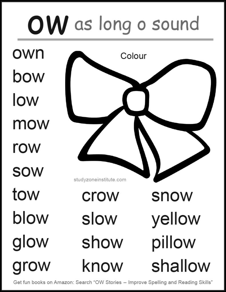 Download 'OW Long O' word list
