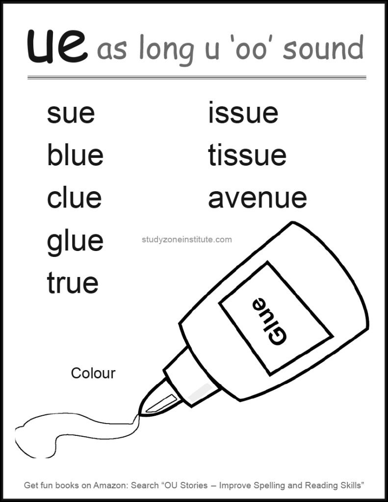Download 'UE long U' word list