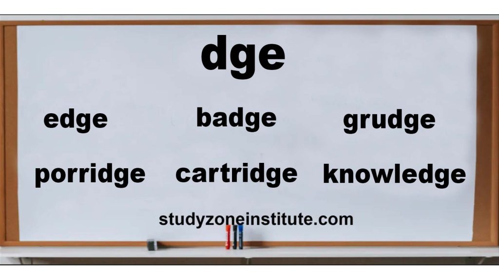 Explore the world of DGE words with this comprehensive word list and examples.