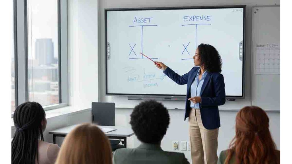 A beginner-friendly guide to debits and credits. Understand why the left and right sides of a T account matter for your business assets, expenses, and capital.