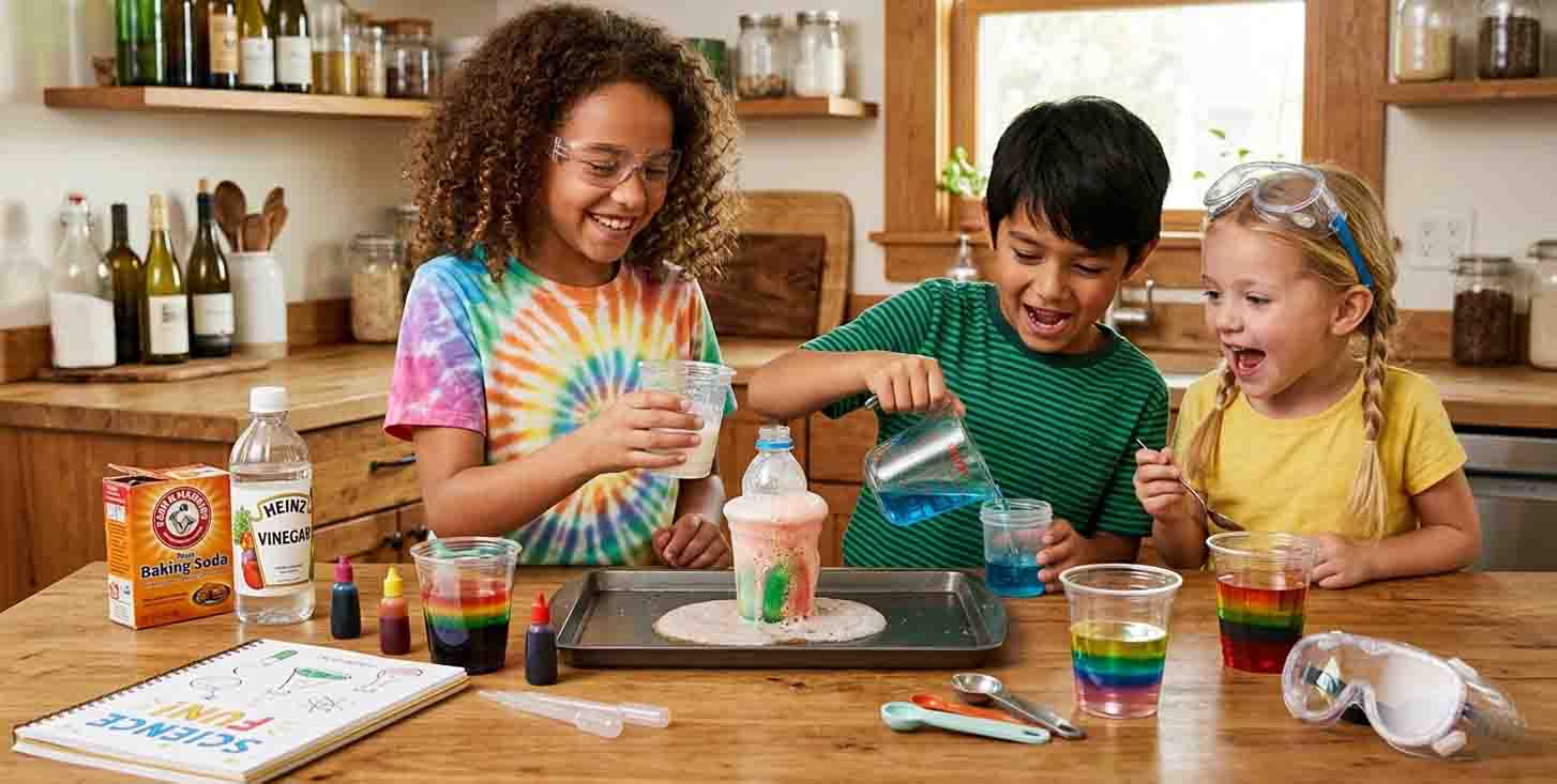 Easy elementary science experiments for kids aged 5 to 12 using ...