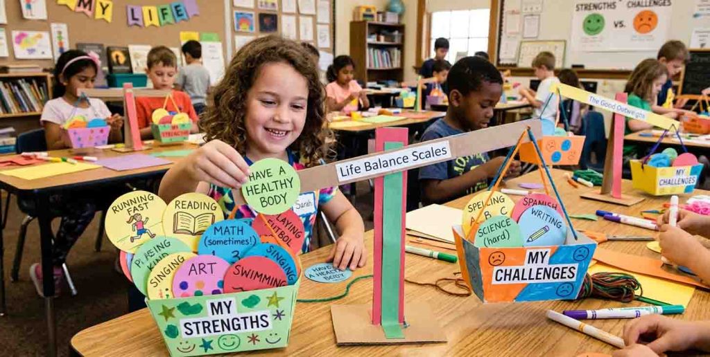 How to run a visual self-esteem exercise in your primary classroom.